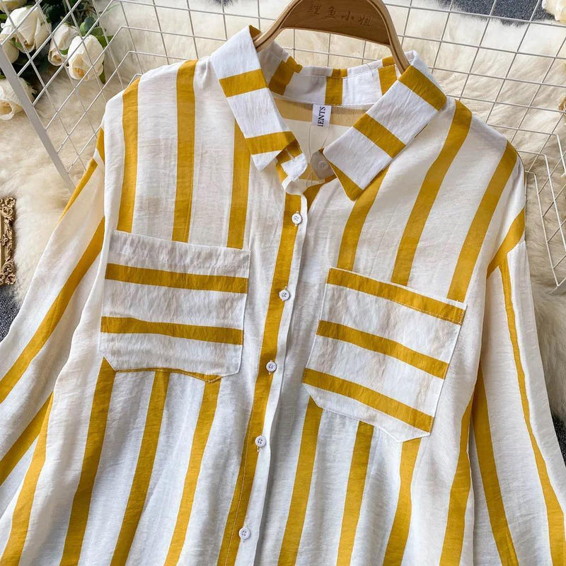 Ibiza Striped Holiday Shirts - Alamode By Akanksha