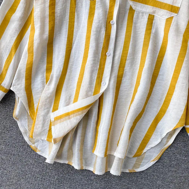Ibiza Striped Holiday Shirts - Alamode By Akanksha
