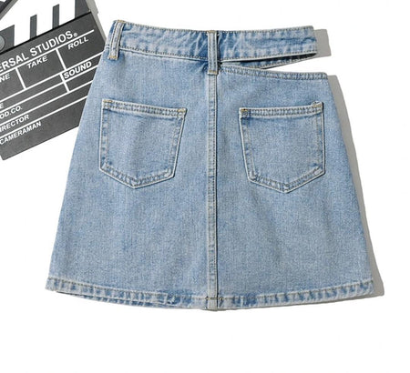 Mallory Denim Skirt - Alamode By Akanksha
