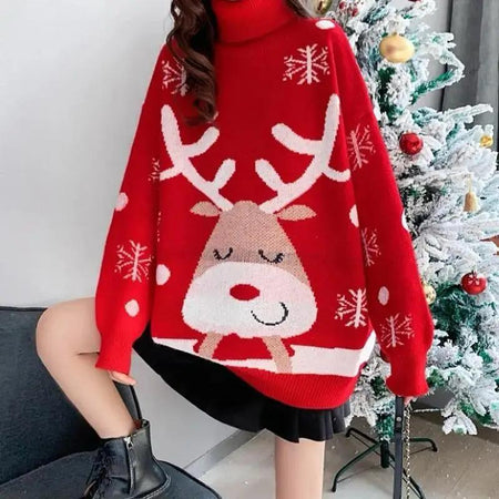 Itzayana Oversized Sweater - Alamode By Akanksha