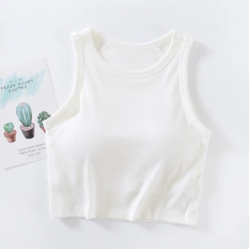 Nicole Tank Tops with Inbuilt Bra - Alamode By Akanksha