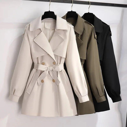 Janice Luxe Short Trenchcoat - Alamode By Akanksha