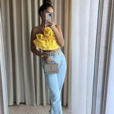Eden Statement Floral Top - Alamode By Akanksha