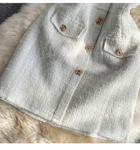 Fedora Tweed Dress - Alamode By Akanksha