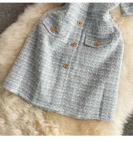 Fedora Tweed Dress - Alamode By Akanksha