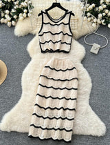 Hea Luxe Soft Knit Coord Set-Resortwear