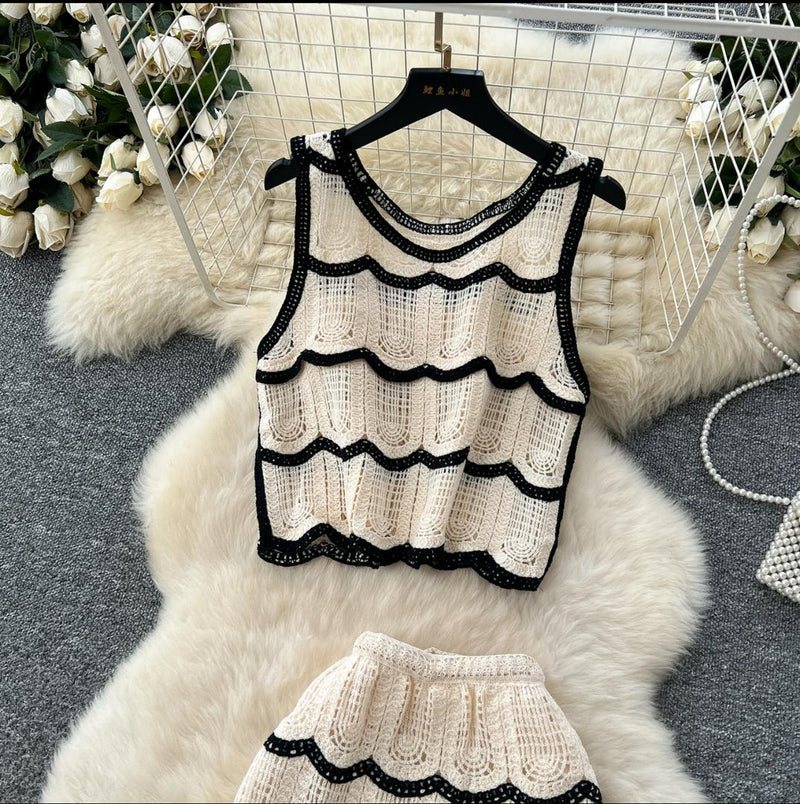 Hea Luxe Soft Knit Coord Set-Resortwear
