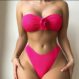 Nina Rosette Bikini With Skirt