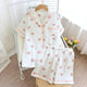 Salmon Heart Cotton Nightsuit