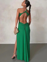 Gracce Statement Slit Cut Summer Dress