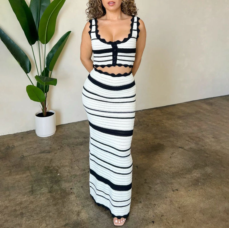 Paulina Crochet Holiday Coord-Resortwear