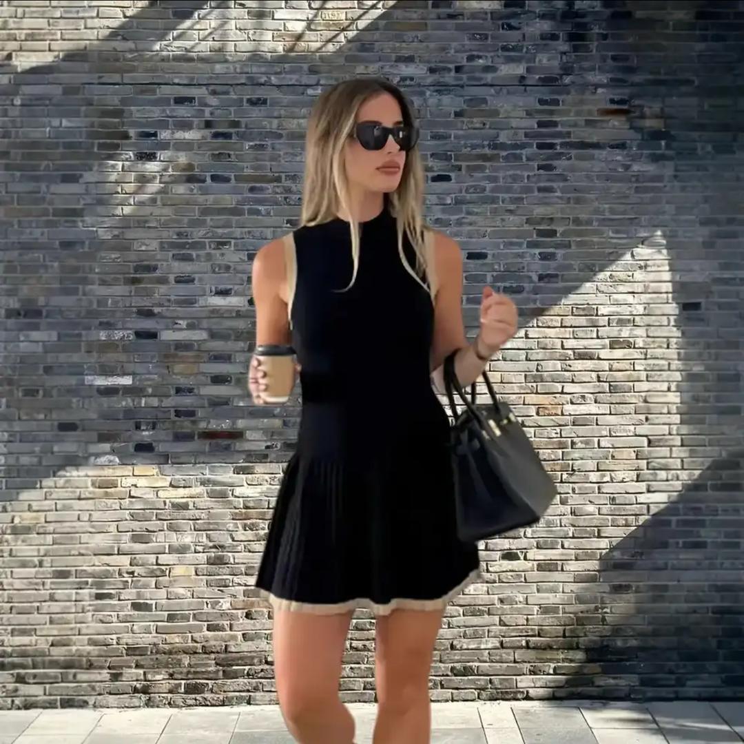 Abby Luxe Short Knit Dress
