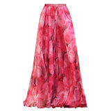Kiara 3d Floral Swimsuit With Skirt