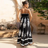 Perri Summer Holiday Coord Set In Black