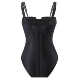 Deris Swimsuit With Pants In Black