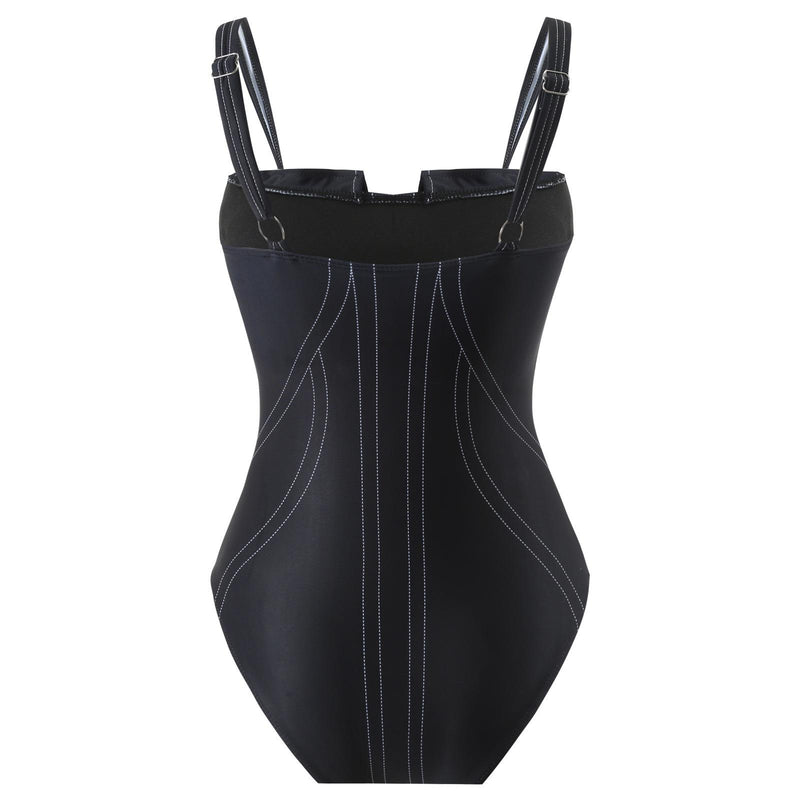 Deris Swimsuit With Pants In Black