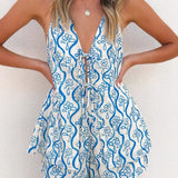 Catelin Summer Coord Set In Blue