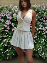 Melis Statement Formal Coord Set In White