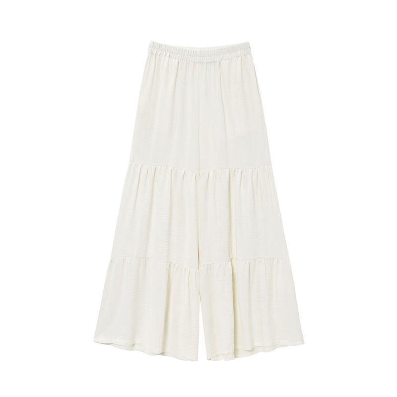 Aderyn Statement Linen Suit Set In Off White