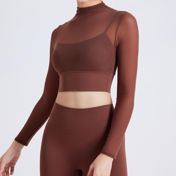 Niro Activewear Set In Brown