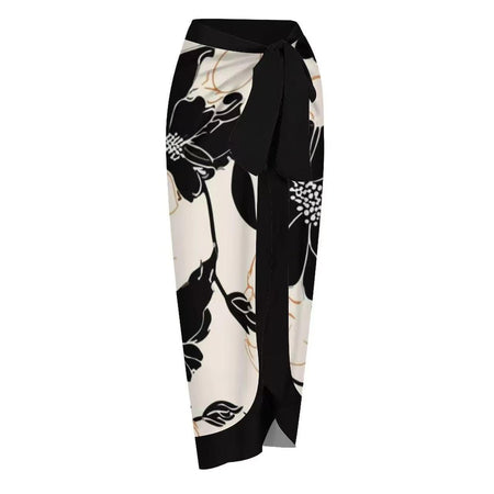Maree Swimsuit With Sarong In Black