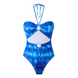 Blue Mist Swimsuit With Coverup