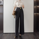Feodra Luxe Formal Pants In Black