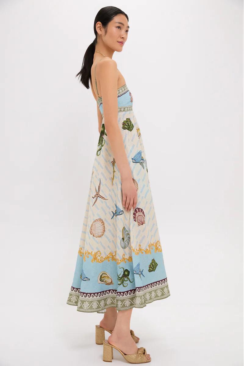 Aralia Printed Summer Dress