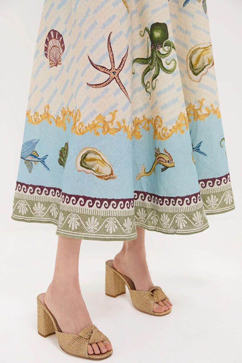 Aralia Printed Summer Dress