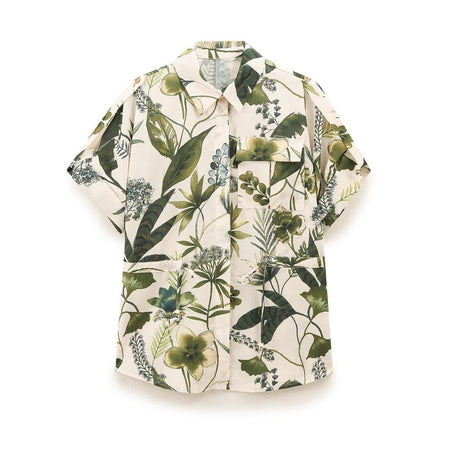 Taisiya Statement floral Coord Set In Multicolor