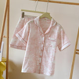 Mista Cotton Nightsuit In Pink