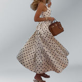 Neiman Polka Summer Holiday Maxi Dress