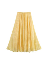Daisy Summer Skirt in Yellow