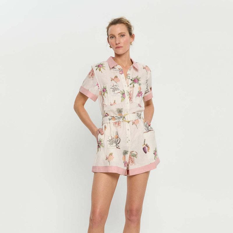 Austin Floral Summer Romper
