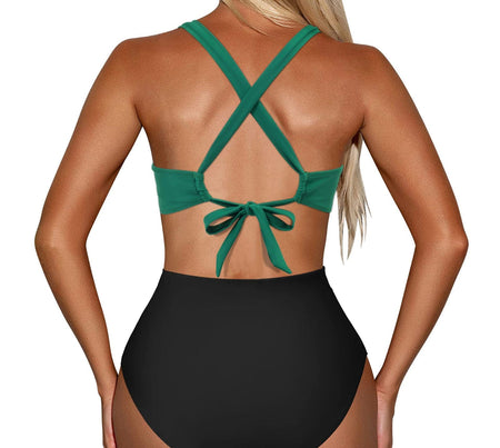 Lumi One Piece Swimsuit In Green