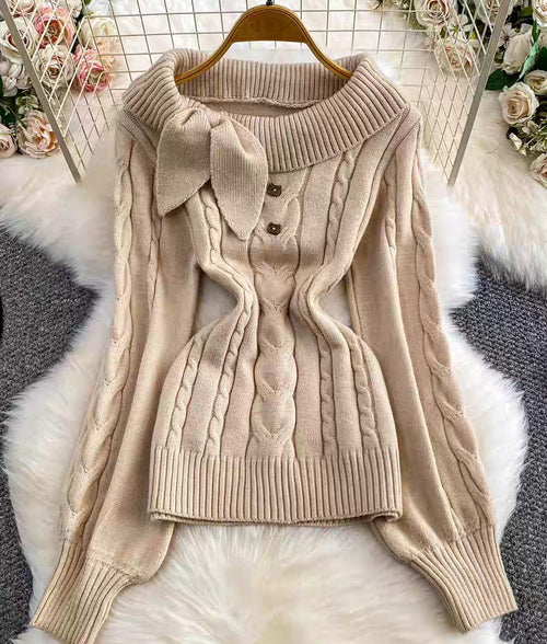 Helene Premium Bow Sweater