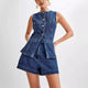 Amreah Statement Denim Coord