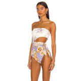 Maillot Swimsuit With Sarong