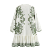 Zhenya Printed Summer Dress