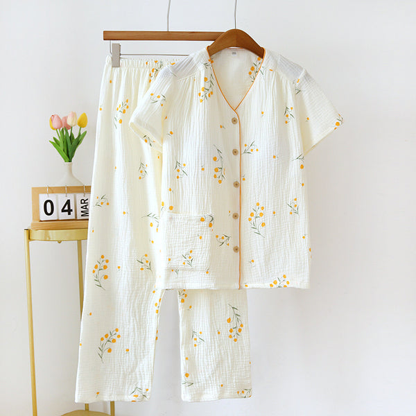 Sarena Floral Cotton Nightsuit