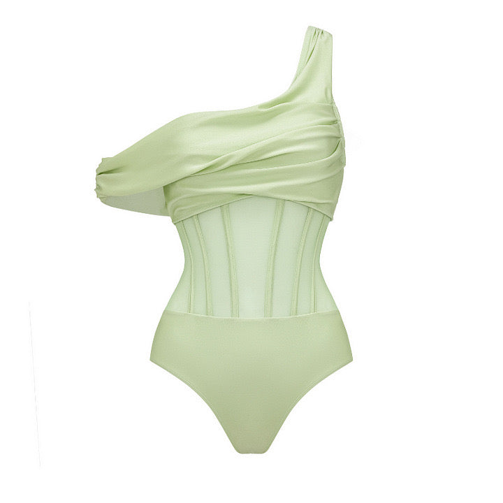 Nina Luxe Swimsuit With Skirt