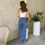 Orca Pearl Denim Jeans In Navy Blue
