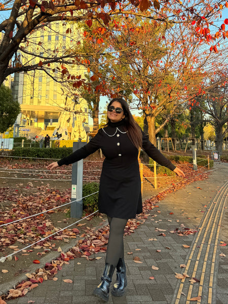 Suzie Doll Collar Statement Dress