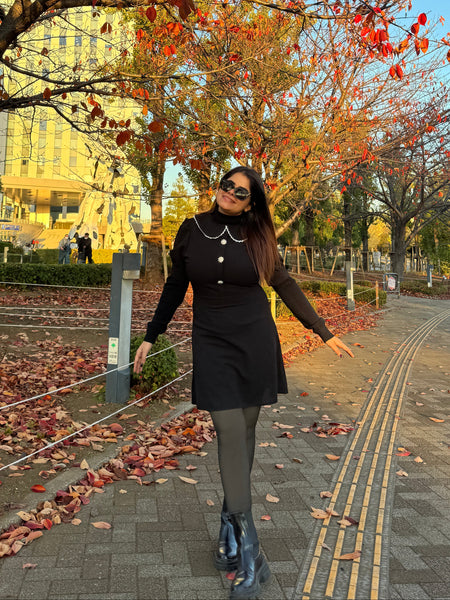 Suzie Doll Collar Statement Dress