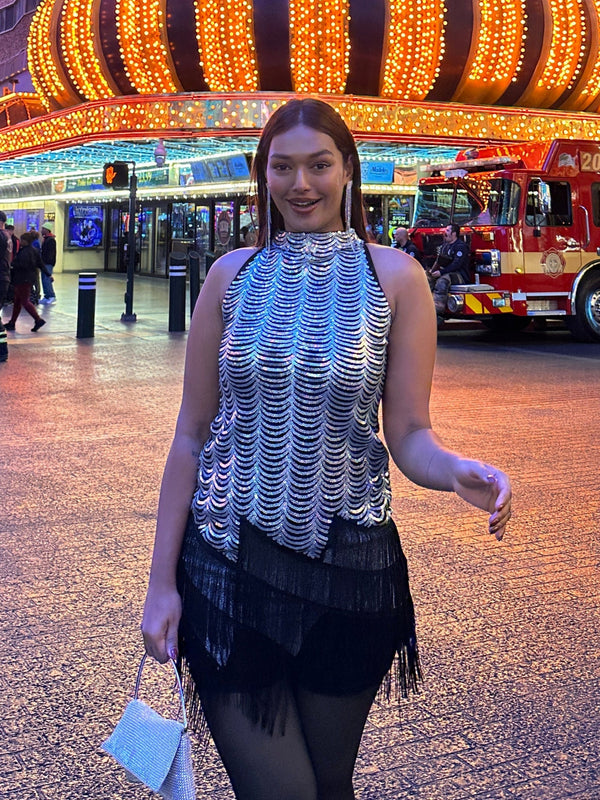 Emora Sequined Dress