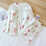 Elinora Cotton Nightsuit In White
