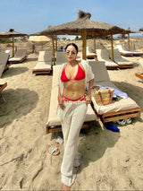 Lucia Crochet Knit Coord set - Resortwear