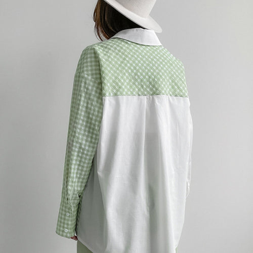 Iconic 2 Tone Oversized Shirt