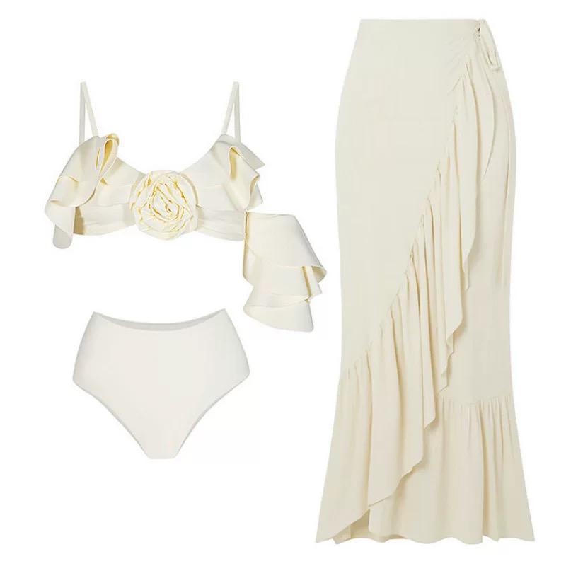 Hannah Swimsuit with Sarong Skirt