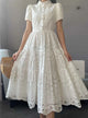 Jimmy Cotton Eyelet Midi Dress
